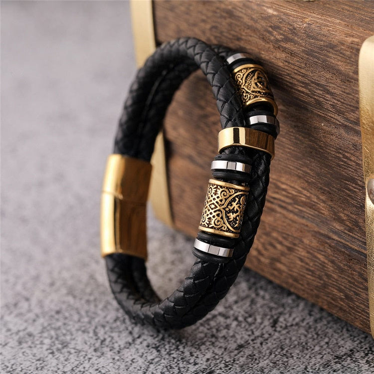 Braided viking bracelet \"Warrior's agility Braided viking bracelet \"Warrior's agility