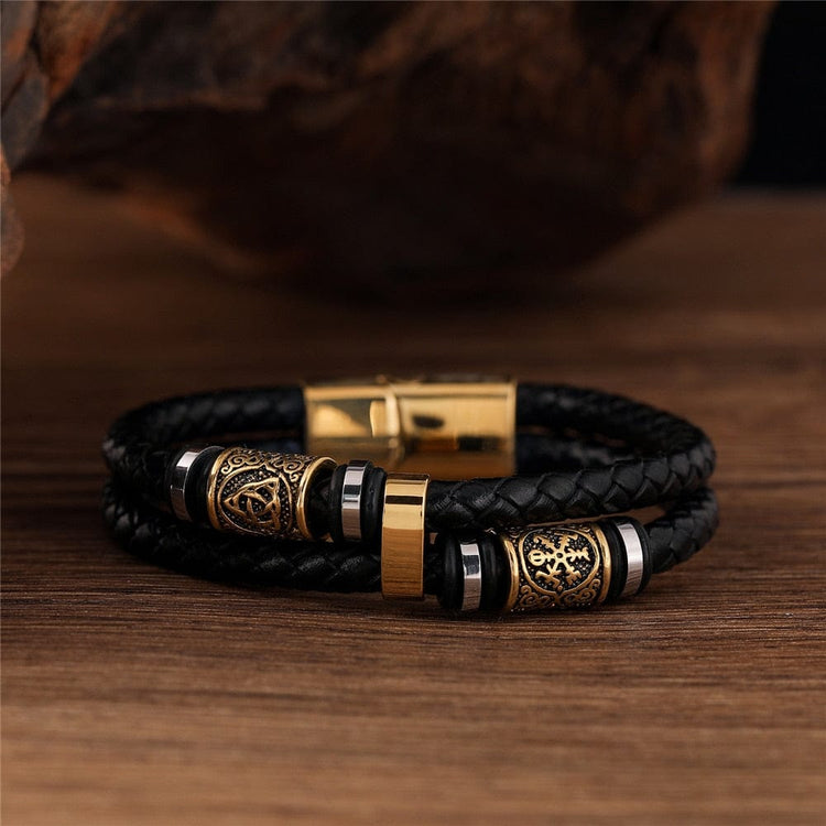 Braided viking bracelet \"Warrior's agility Braided viking bracelet \"Warrior's agility