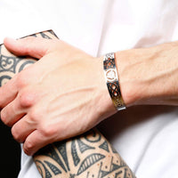 Viking Valknut Adjustable Stainless Steel Bracelet Viking Valknut Adjustable Stainless Steel Bracelet