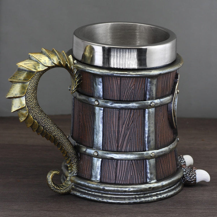 Viking mug \"All we need skal\" in resin Viking mug \"All we need skal\" in resin