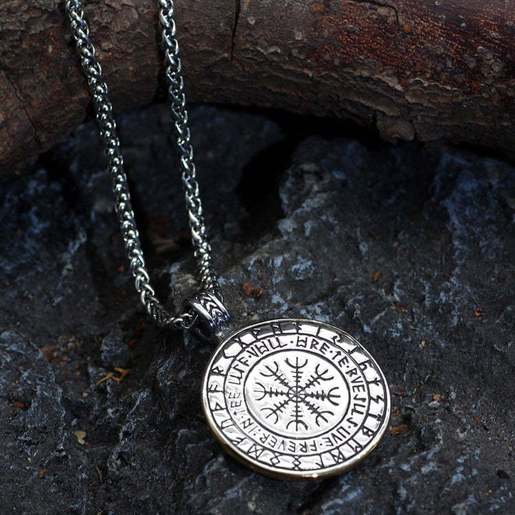 Necklace sacred tree of Yggdrasil with Jörmungand Necklace sacred tree of Yggdrasil with Jörmungand
