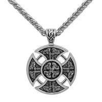 Viking Shield Necklace | Stainless Steel Viking Shield Necklace | Stainless Steel