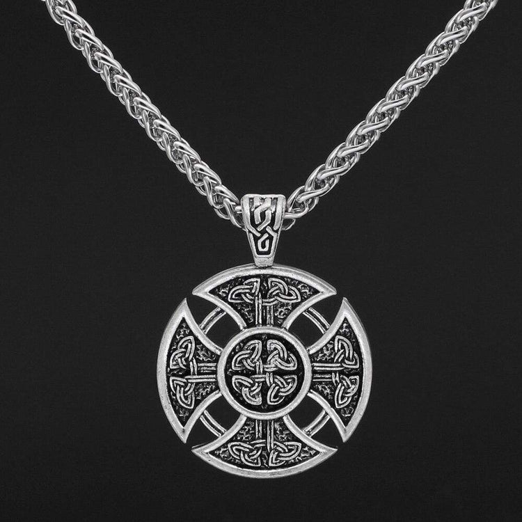 Viking Shield Necklace | Stainless Steel Viking Shield Necklace | Stainless Steel