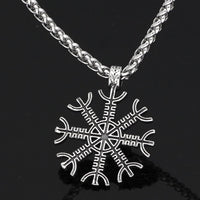 Aegishjalmur courage necklace Aegishjalmur courage necklace