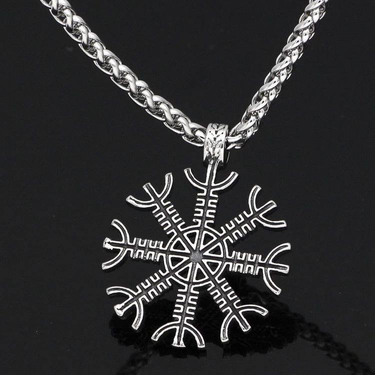 Aegishjalmur courage necklace Aegishjalmur courage necklace