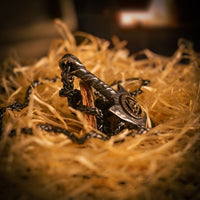 Viking arrow necklace - Rune Valknut Viking arrow necklace - Rune Valknut