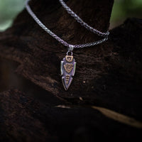 Odin's spear necklace - Valknut Odin's spear necklace - Valknut