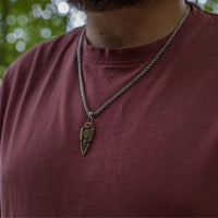 Odin's spear necklace - Valknut Odin's spear necklace - Valknut