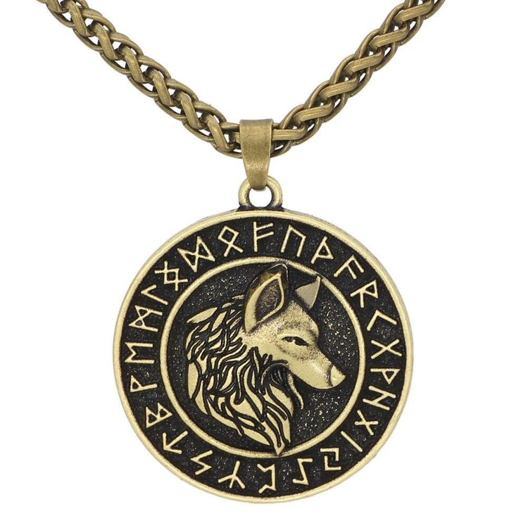 Wolf Necklace | Zinc Alloy Wolf Necklace | Zinc Alloy