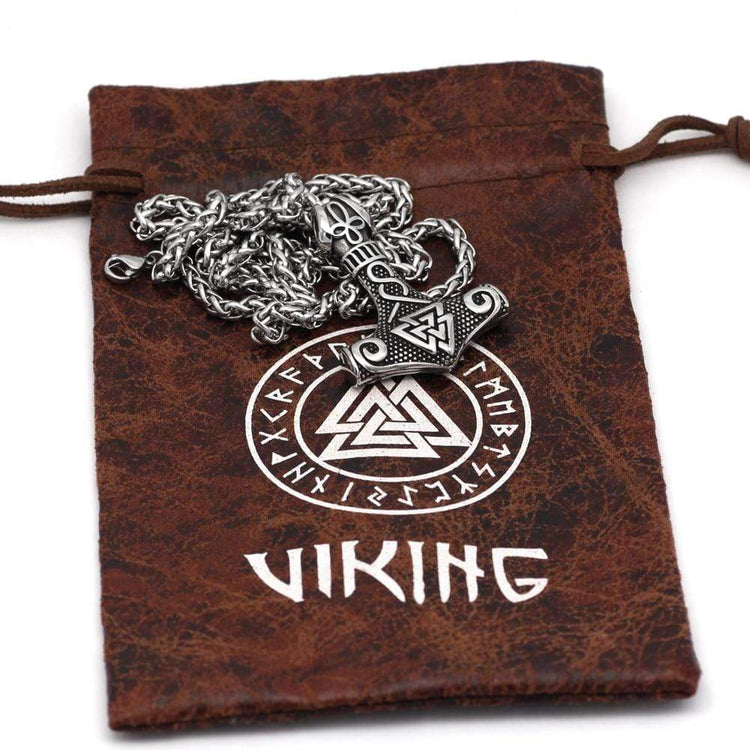 Mjolnir Collar | Stainless Steel Mjolnir Collar | Stainless Steel