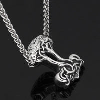 Mjolnir necklace in the shape of Yggdrasil Mjolnir necklace in the shape of Yggdrasil