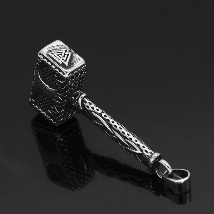 Mjolnir necklace with Yggdrasil tree of life Mjolnir necklace with Yggdrasil tree of life
