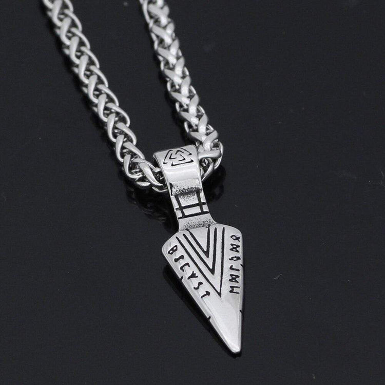 Valknut Point Collar | Stainless Steel Valknut Point Collar | Stainless Steel