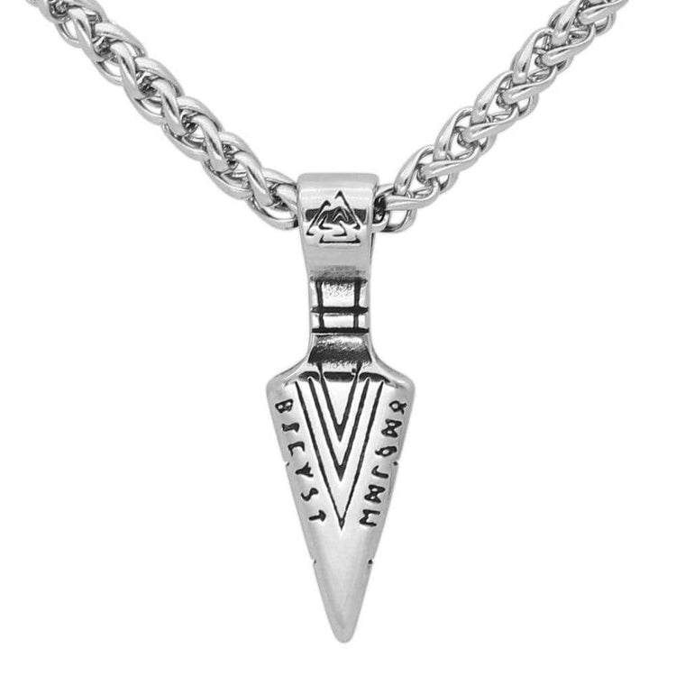 Valknut Point Collar | Stainless Steel Valknut Point Collar | Stainless Steel