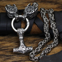 Mjolnir's power necklace and protection for Freki and Geri Mjolnir's power necklace and protection for Freki and Geri