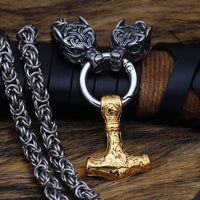 Mjolnir's power necklace and protection for Freki and Geri Mjolnir's power necklace and protection for Freki and Geri