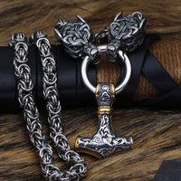 Mjolnir's power necklace and protection for Freki and Geri Mjolnir's power necklace and protection for Freki and Geri