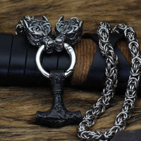 Mjolnir's power necklace and protection for Freki and Geri Mjolnir's power necklace and protection for Freki and Geri