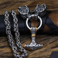 Mjolnir's power necklace and protection for Freki and Geri Mjolnir's power necklace and protection for Freki and Geri
