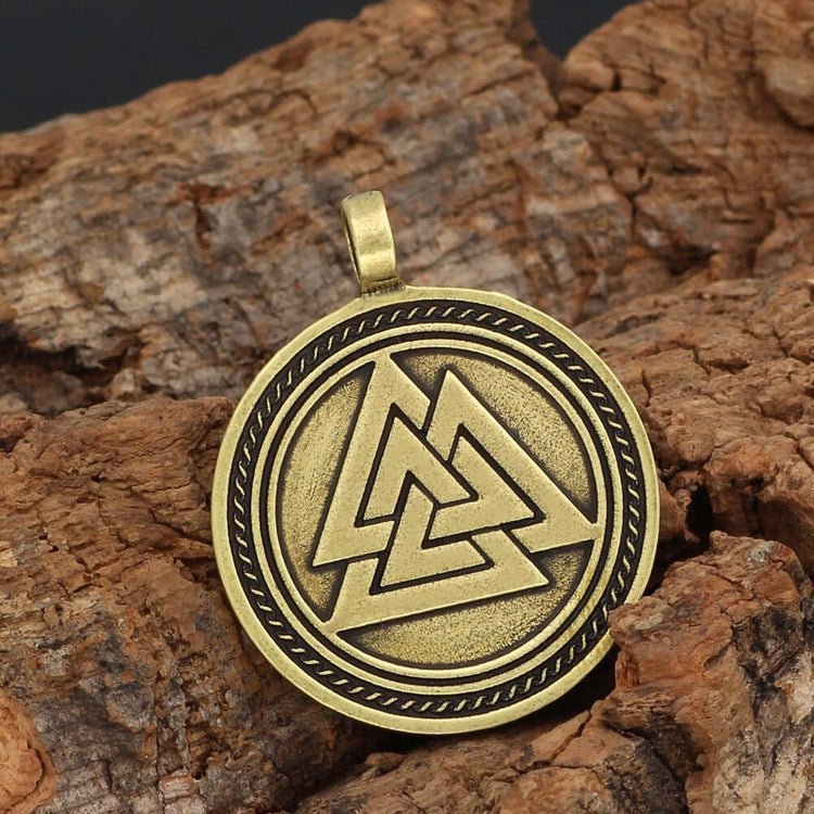 Odin's face runic necklace Odin's face runic necklace
