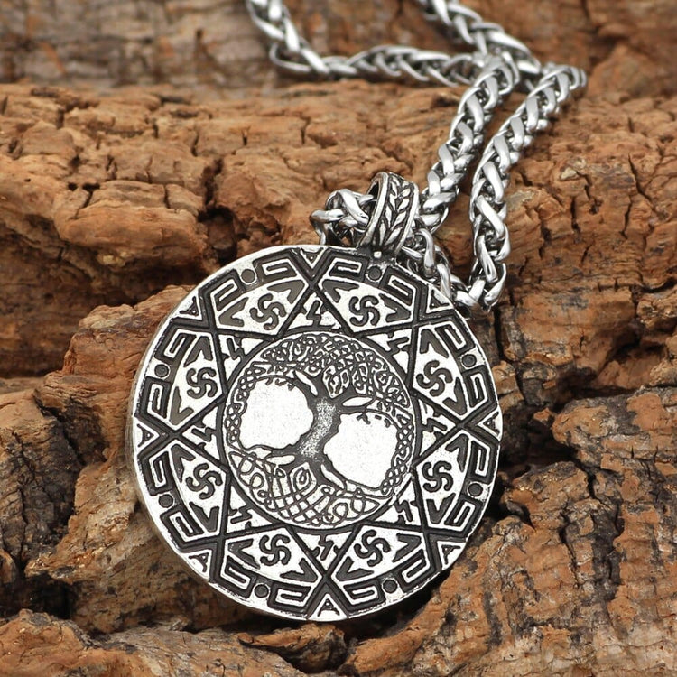Yggdrasil sacred talisman necklace Yggdrasil sacred talisman necklace
