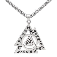 Interlocking Valknut collar Interlocking Valknut collar
