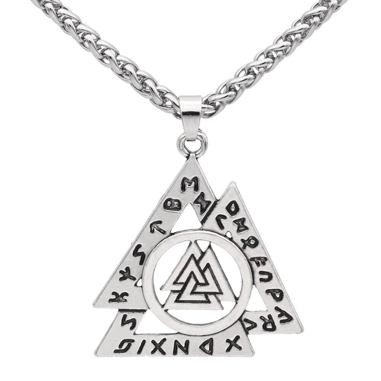 Interlocking Valknut collar Interlocking Valknut collar