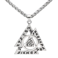 Interlocking Valknut collar Interlocking Valknut collar