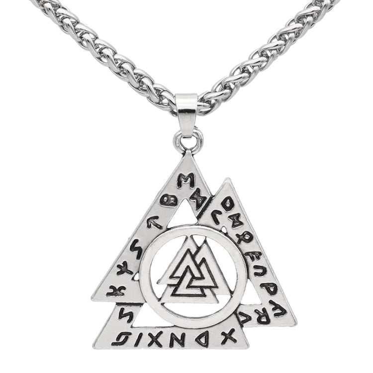 Interlocking Valknut collar Interlocking Valknut collar