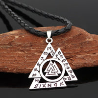 Interlocking Valknut collar Interlocking Valknut collar