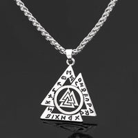 Interlocking Valknut collar Interlocking Valknut collar