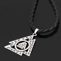 Interlocking Valknut collar Interlocking Valknut collar