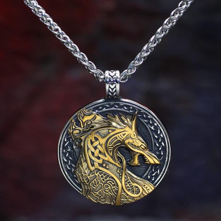 Viking necklace Jörmungandr the snake of Midgard Viking necklace Jörmungandr the snake of Midgard