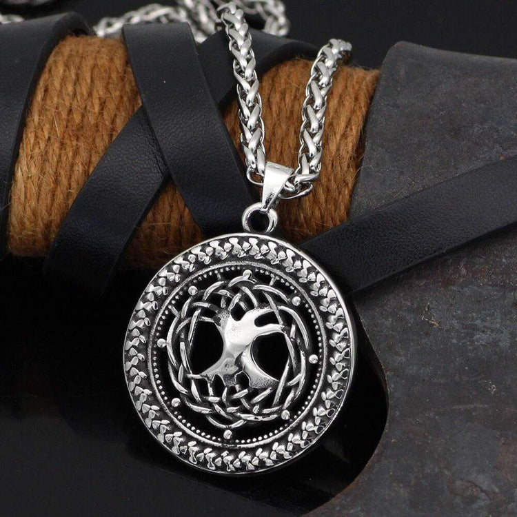 Yggdrasil Collar | Stainless Steel Yggdrasil Collar | Stainless Steel