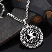 Yggdrasil Collar | Stainless Steel Yggdrasil Collar | Stainless Steel