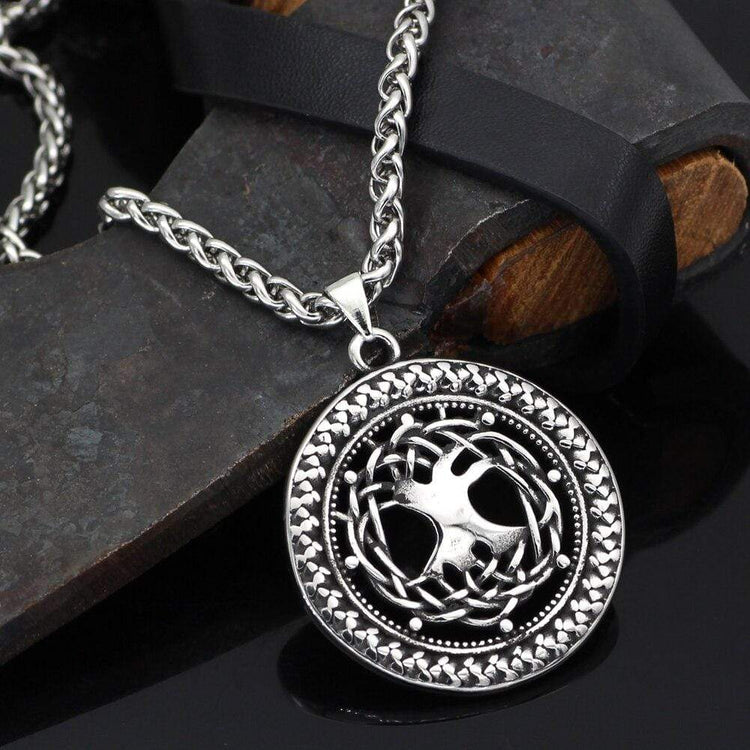Yggdrasil Collar | Stainless Steel Yggdrasil Collar | Stainless Steel