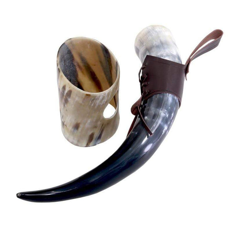 Drinking ox horn from Valhalla Drinking ox horn from Valhalla