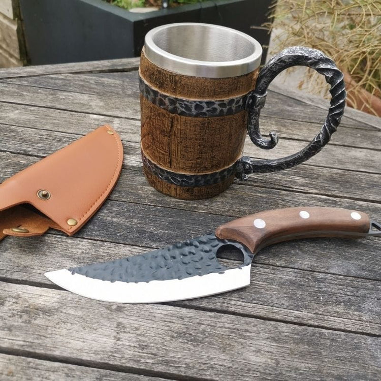 Viking knife in stainless steel Viking knife in stainless steel