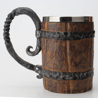 Large Viking Wooden Mug Large Viking Wooden Mug