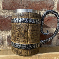 Large Viking Wooden Mug Large Viking Wooden Mug