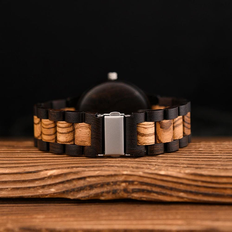 Valknut Wooden Watch - Odin's Hall Valknut Wooden Watch - Odin's Hall