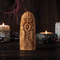 Wooden statue of Odin Wooden statue of Odin