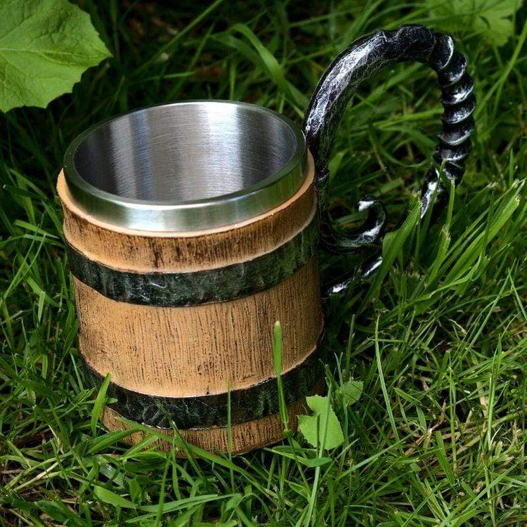 The Viking wooden mug The Viking wooden mug