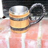 The Viking wooden mug The Viking wooden mug