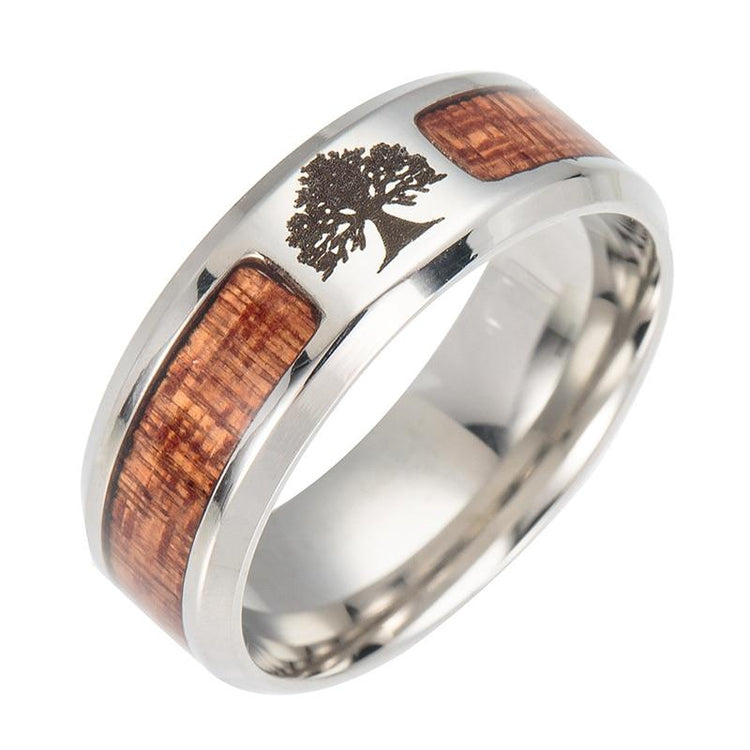 Yggdrasil Ring - stainless steel Yggdrasil Ring - stainless steel