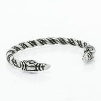 Viking Loyalty Bracelet - Odin's Crows Silver Viking Loyalty Bracelet - Odin's Crows Silver