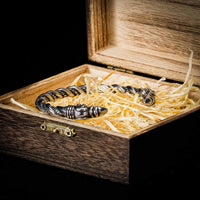 Viking Loyalty Bracelet - Odin's Crows Silver Viking Loyalty Bracelet - Odin's Crows Silver