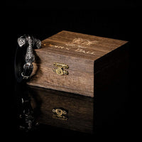 Viking Bracelet Heavy Leather Axe Viking Bracelet Heavy Leather Axe