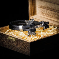 Wolf Leather Bracelet Wolf Leather Bracelet