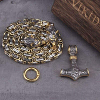 Viking Wolf necklace - Sköll et Hati Viking Wolf necklace - Sköll et Hati